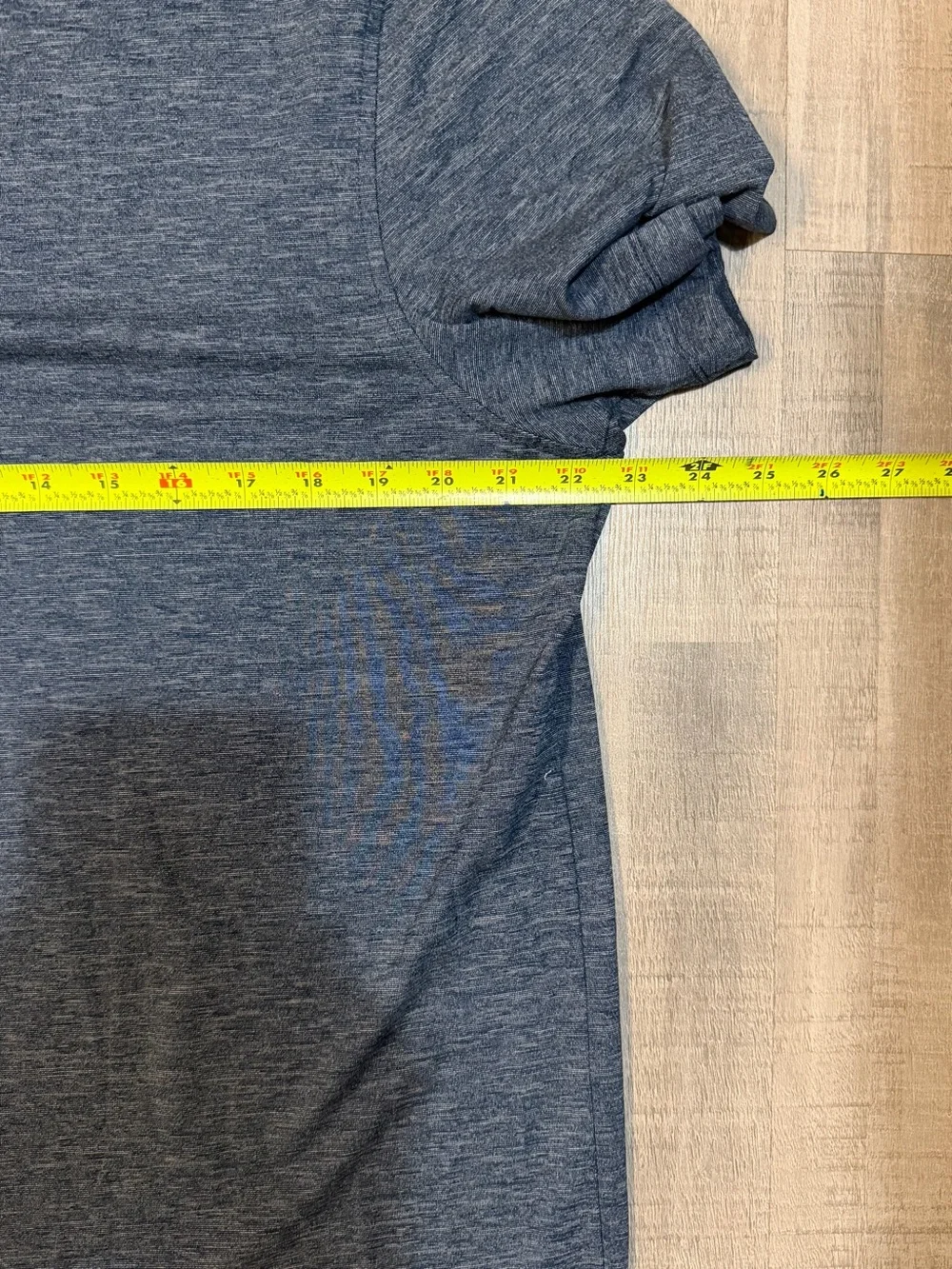 NWT J.Crew Performance Polo Shirt Men’s XL Blue Heather Short Sleeve Stretch